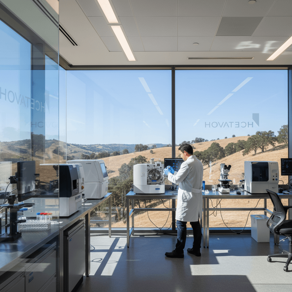 Modern California research laboratory facility